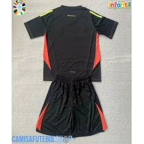 Camisa de time de futebol Alemanha Goleiro Replicas 1º Equipamento Infantil Europeu 2024 Manga Curta (+ Calças curtas)